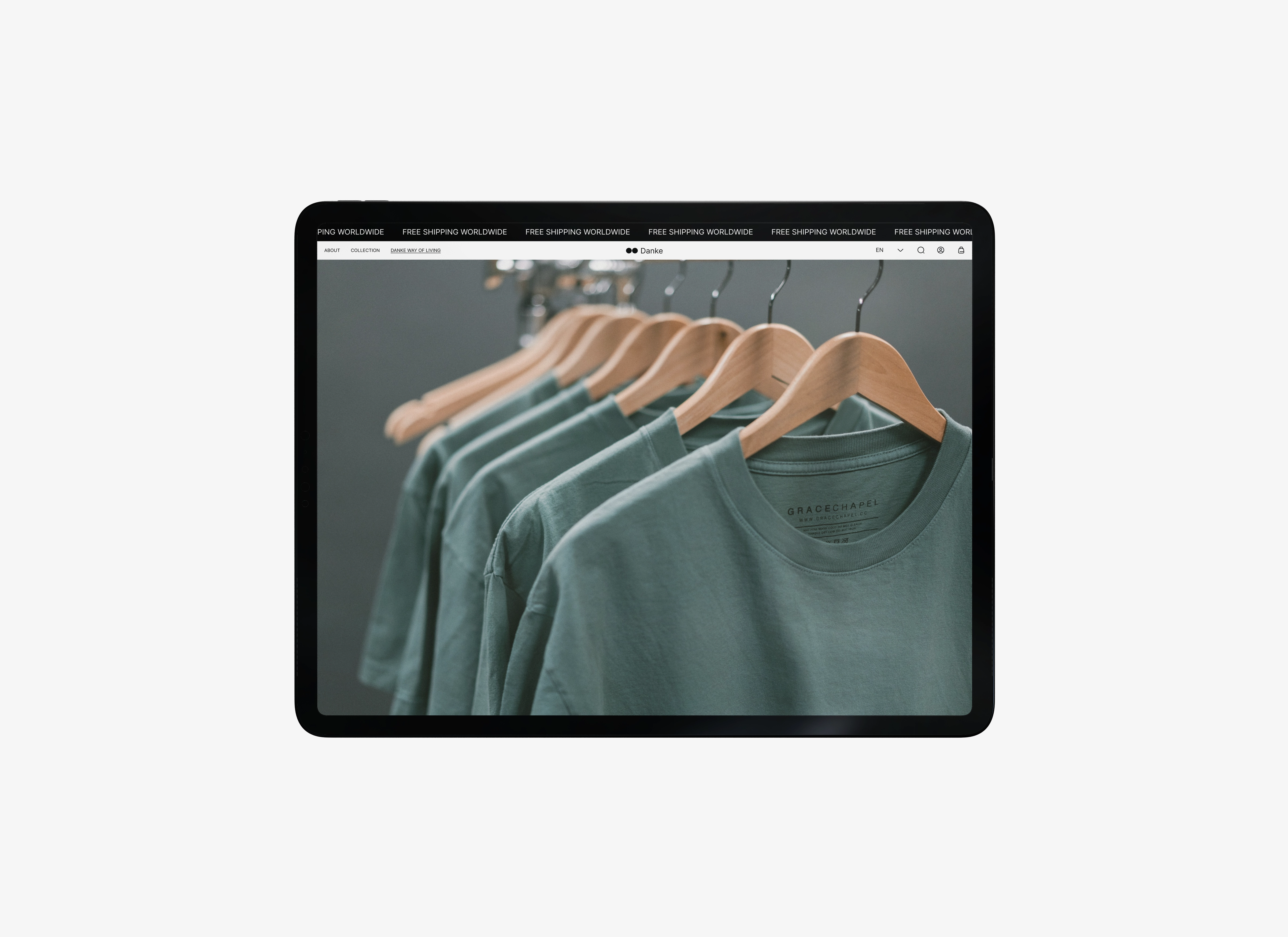 MAYONETECH - Danke clothing ecommerce website development